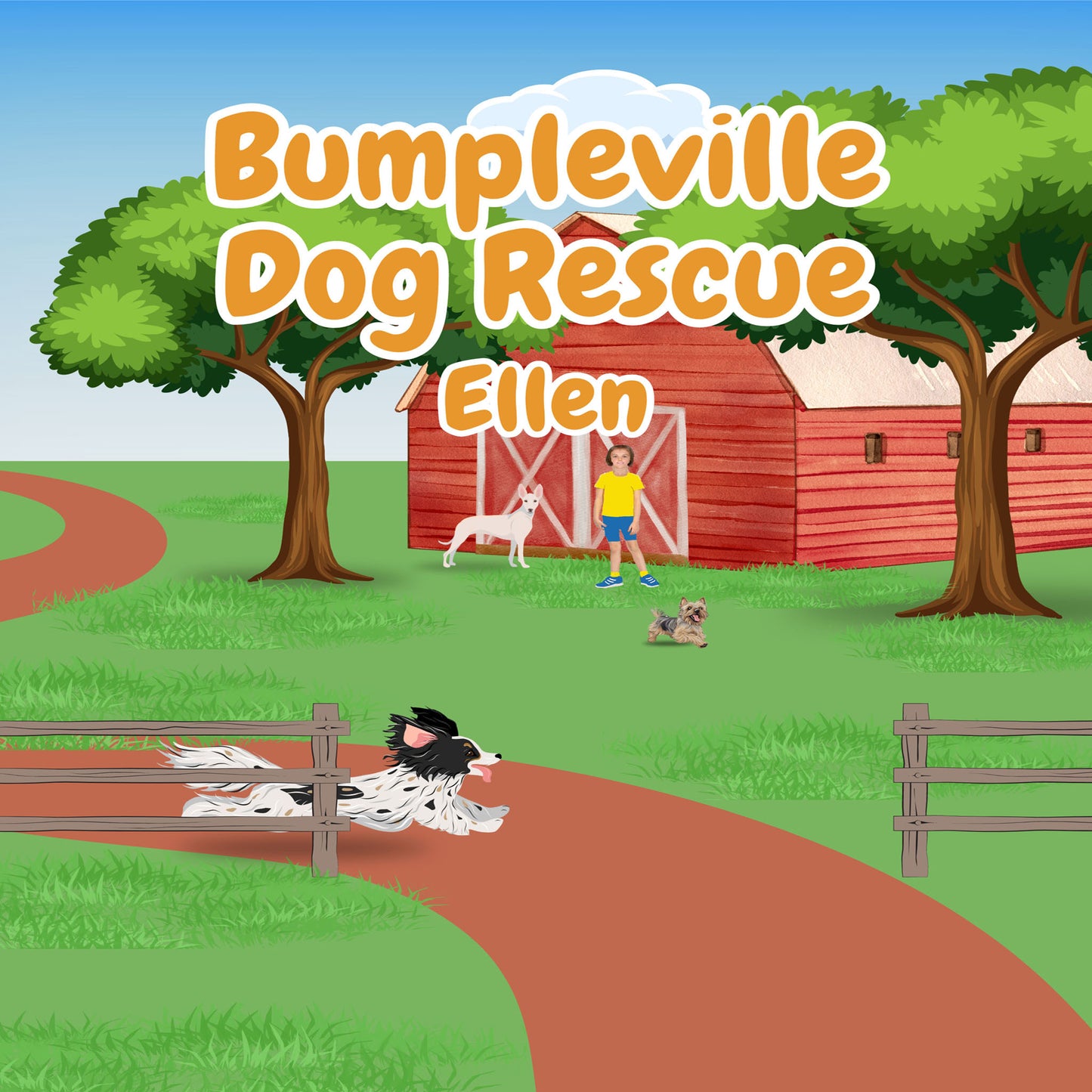 BUMPLEVILLE DOG RESCUE PERSONALIZED BOOK FOR 6-8 YEARS OLD