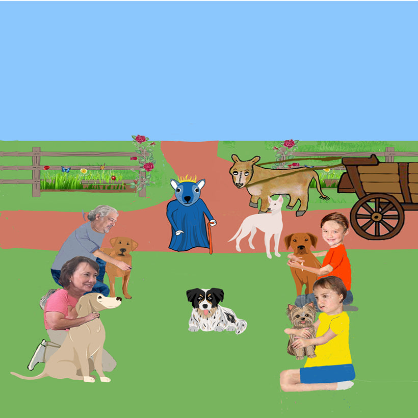 BUMPLEVILLE DOG RESCUE PERSONALIZED BOOK FOR 6-8 YEARS OLD
