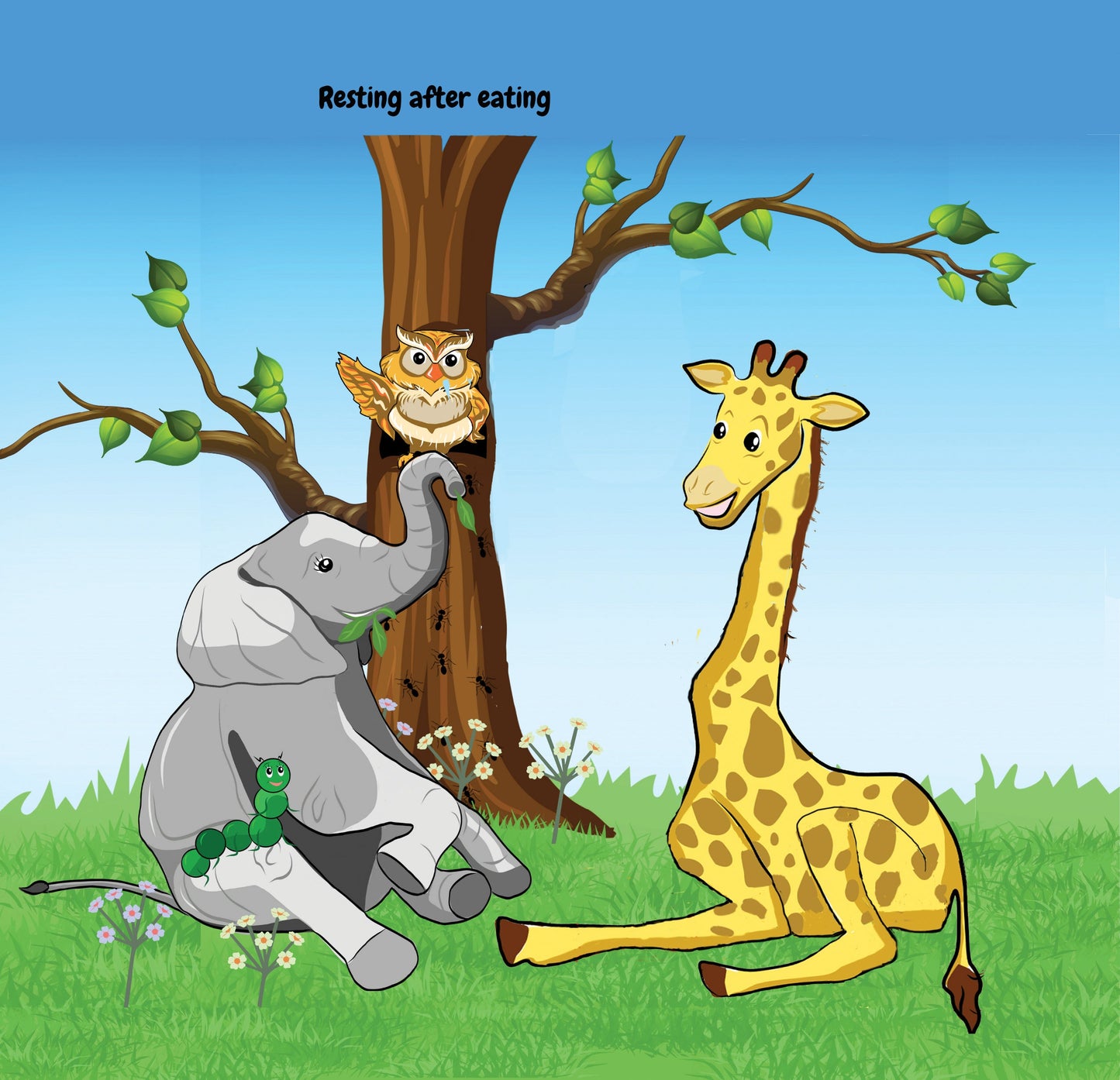 Griffy Giraffe's Accident/ Easy reader/chapter book - Bumples