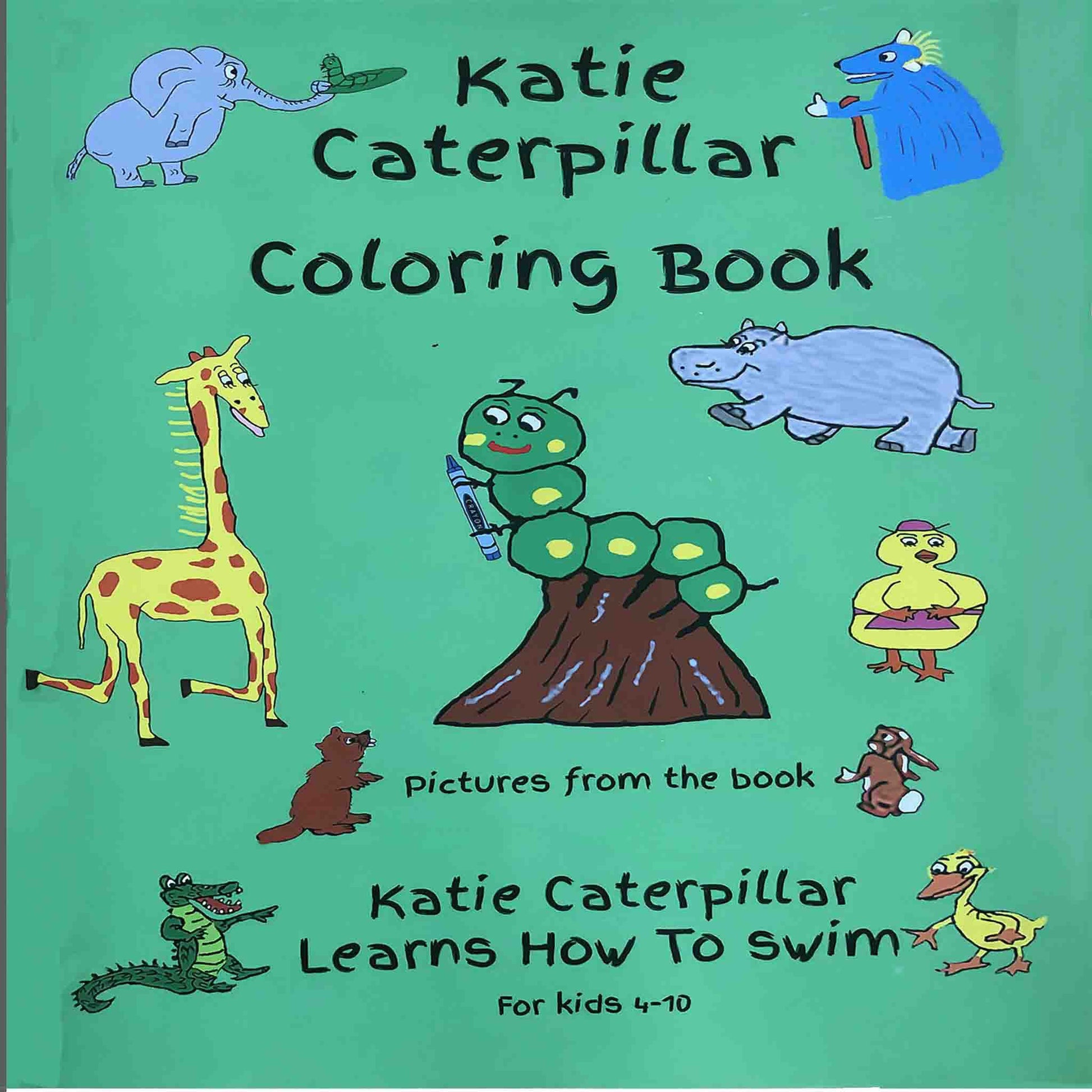 KATIE'S CATERPILLAR'S COLORING BOOK | KIDS ACTIVITY BOOK | 4-8 - Bumples