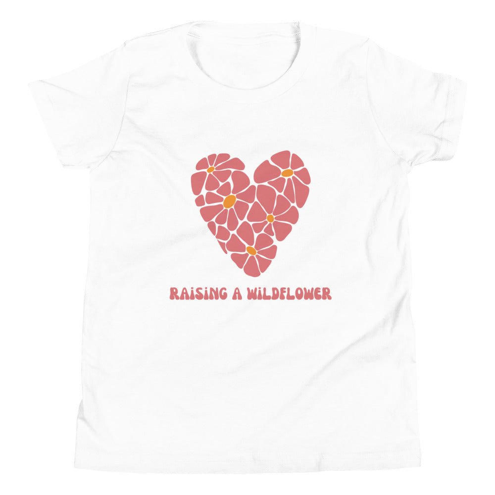 Raising wildflowers |Youth Short Sleeve T-Shirt |3-8 - Bumples